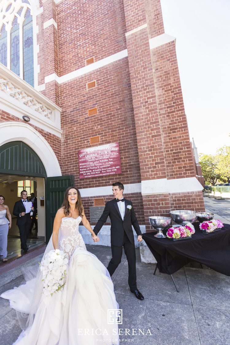 Perth wedding photographer, wedding photography perth, wedding at St Marys leederville, perth church wedding , catholic church wedding