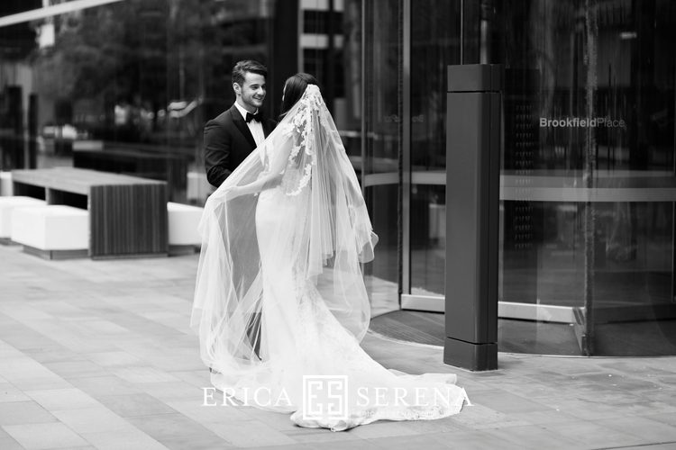 Perth Wedding Photographer, Wedding Photography Perth, wedding at Sacred Heart Highgate, wedding at Crown Perth, Brookfield Place, veil, steven khalil