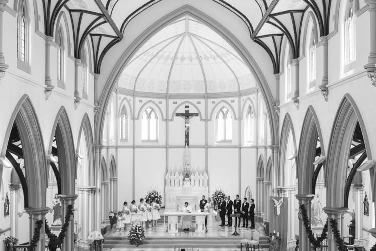 wedding at st josephs subiaco