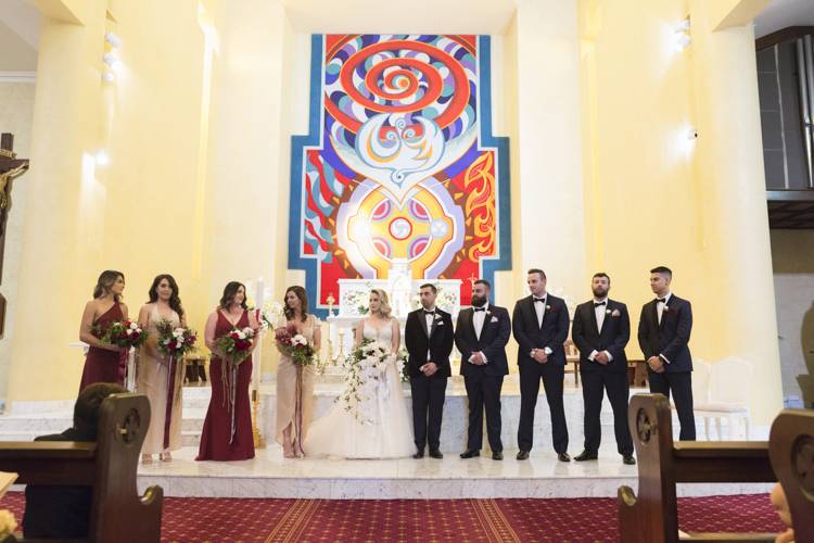 galleria couture, perth church wedding, st patrick's basilica fremantle