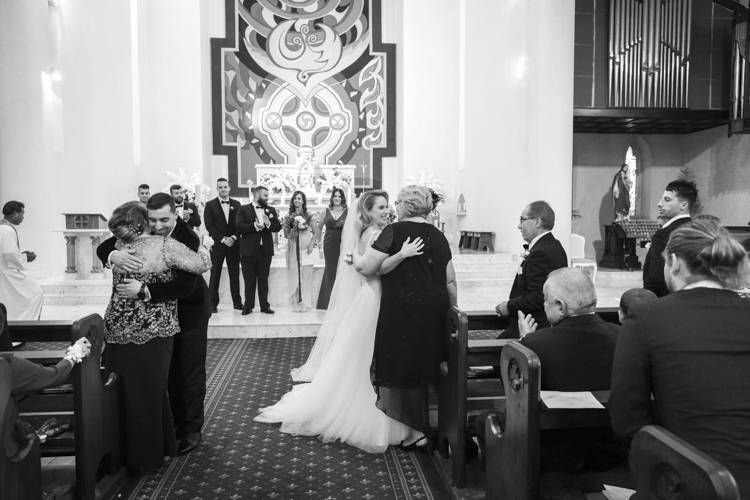 galleria couture, perth church wedding, st patrick's basilica fremantle