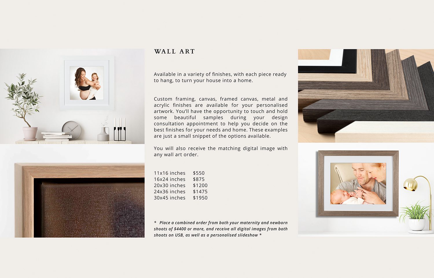 06 - WALL ART PRICING PAGE