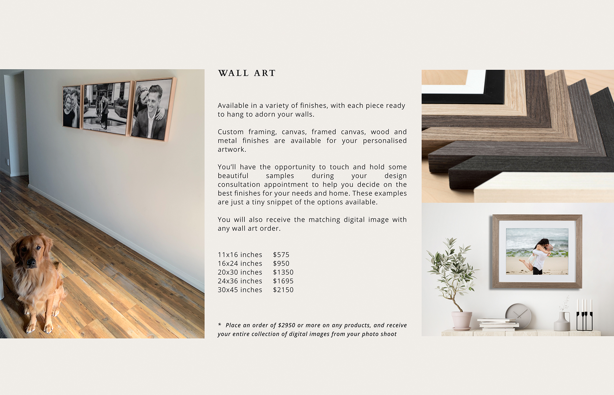 06 - WALL ART PRICING PAGE