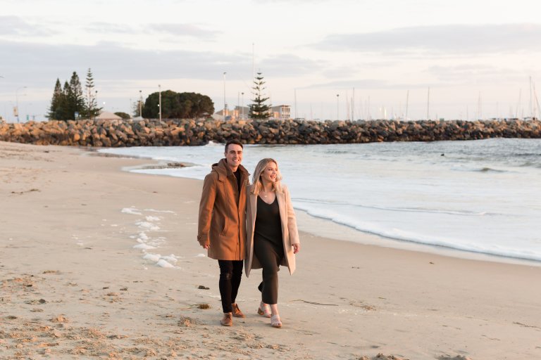 Autumn and Winter family photos in Perth