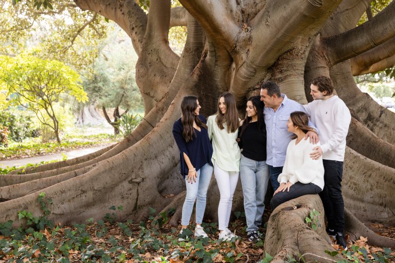 Autumn and Winter family photos in Perth