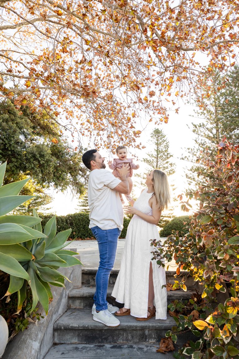 Autumn and Winter family photos in Perth