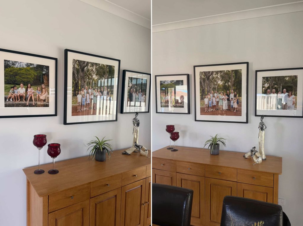 candid extended family moment Perth